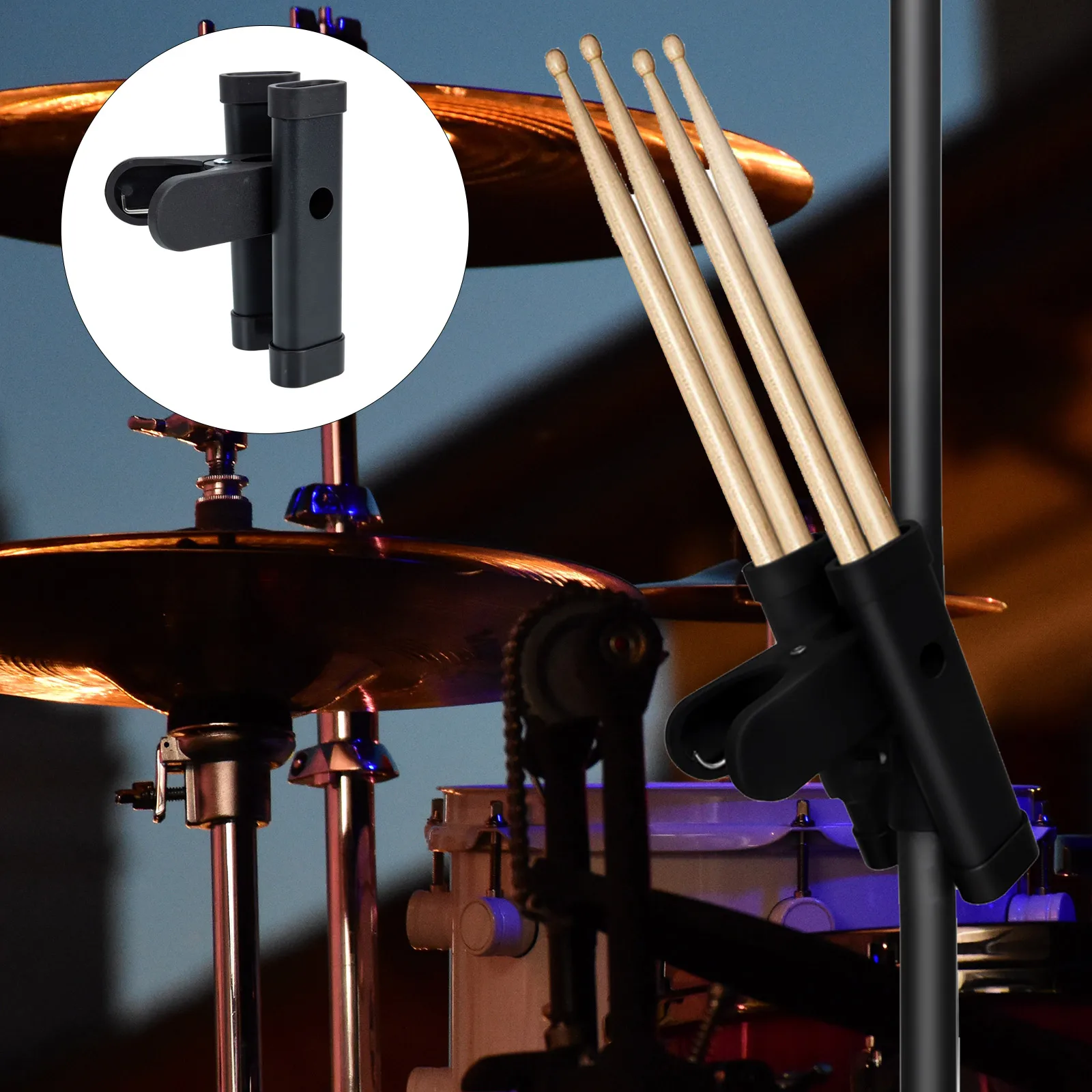 Drumstick Holder ABS Barrel for Drum Kit Accessory Storage Durable Compact ganizing Drum Kit Accessory Practical
Drumstick Holder ABS Barrel for Drum Kit Accessory Storage Durable Compact ganizing Drum Kit Accessory Practical