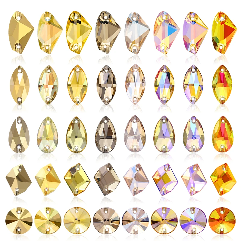 Yellow Series Glass Sew on Rhinestone Gittle Crystal стразы Gem For DIY Clothing Bags Festival Home Decoration Accessories
Yellow Series Glass Sew on Rhinestone Gittle Crystal стразы Gem For DIY Clothing Bags Festival Home Decoration Accessories