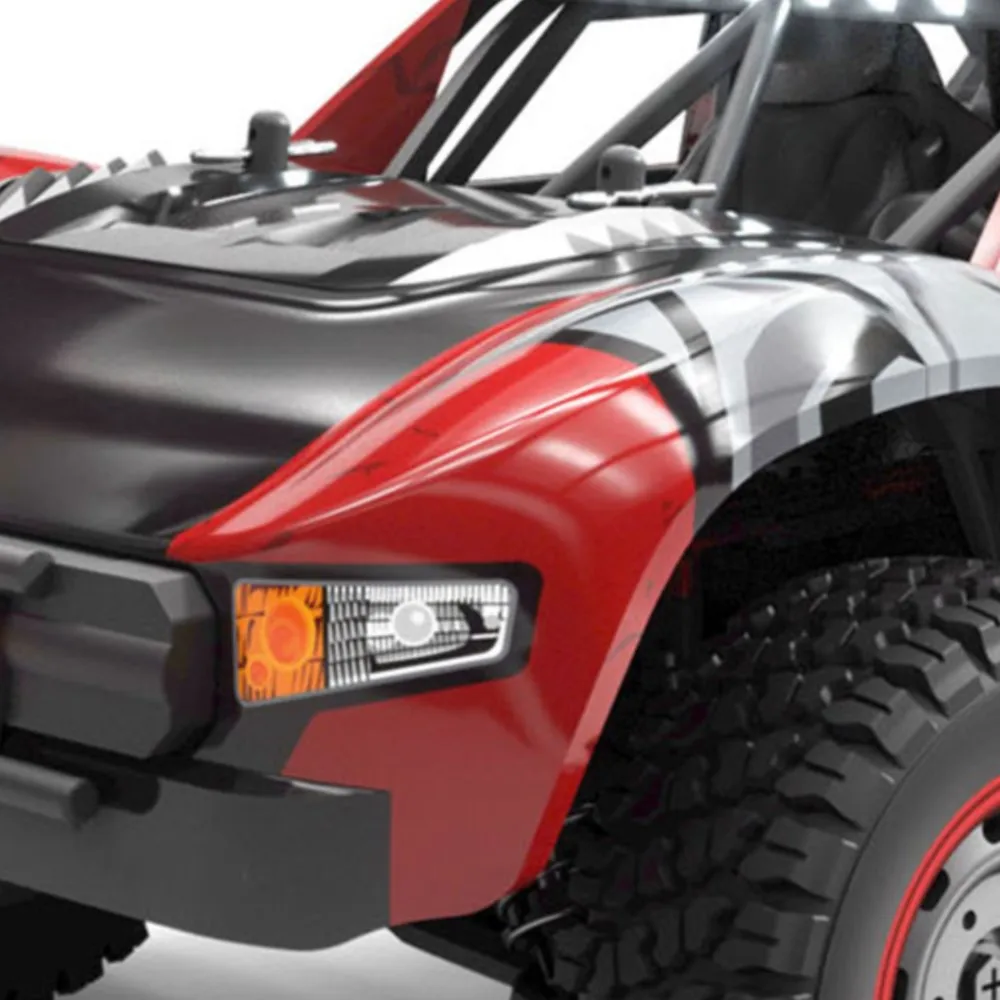 1:14 RTR RC High Speed 48KM/H Off Road Vehicle Electric 4WD Remote Control Car Q130A Carbon Brush Motor 17G Servo LED Lamps
1:14 RTR RC High Speed 48KM/H Off Road Vehicle Electric 4WD Remote Control Car Q130A Carbon Brush Motor 17G Servo LED Lamps