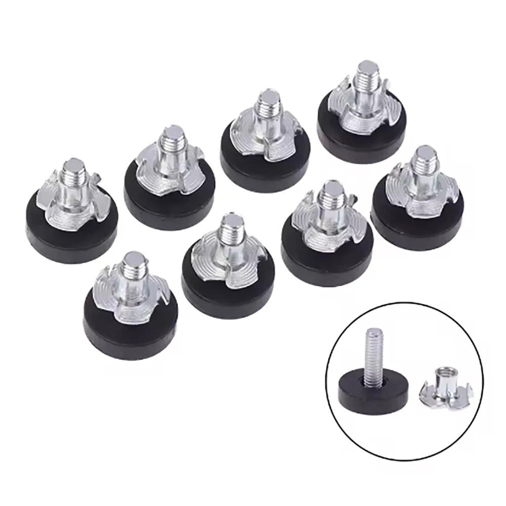 4-16Pcs Metal Adjustable Feet Pad with Screw M6 M8 Table Chair Balck Leveling Foot Pad Furniture Leg Anti-Shock Protection
4-16Pcs Metal Adjustable Feet Pad with Screw M6 M8 Table Chair Balck Leveling Foot Pad Furniture Leg Anti-Shock Protection