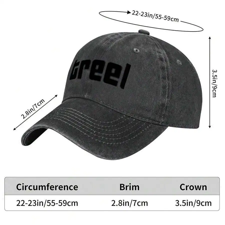 Classic Denim Baseball Cap With Letter Print Adjustable Fit
Classic Denim Baseball Cap With Letter Print Adjustable Fit