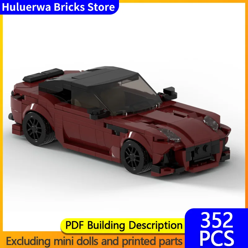 Модель скоростного гоночного автомобиля MOC, строительные кирпичи DBS Superleggera Hypercar, модульная технология, детские праздничные подарки, сборный игрушечный костюм 
Модель скоростного гоночного автомобиля MOC, строительные кирпичи DBS Superleggera Hypercar, модульная технология, детские праздничные подарки, сборный игрушечный костюм