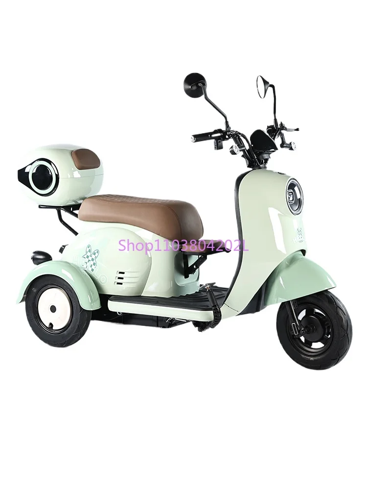 New Electric Tricycle Household Small Women Pick Up Children Leisure Mini Elderly Travel Elderly Battery Car
New Electric Tricycle Household Small Women Pick Up Children Leisure Mini Elderly Travel Elderly Battery Car