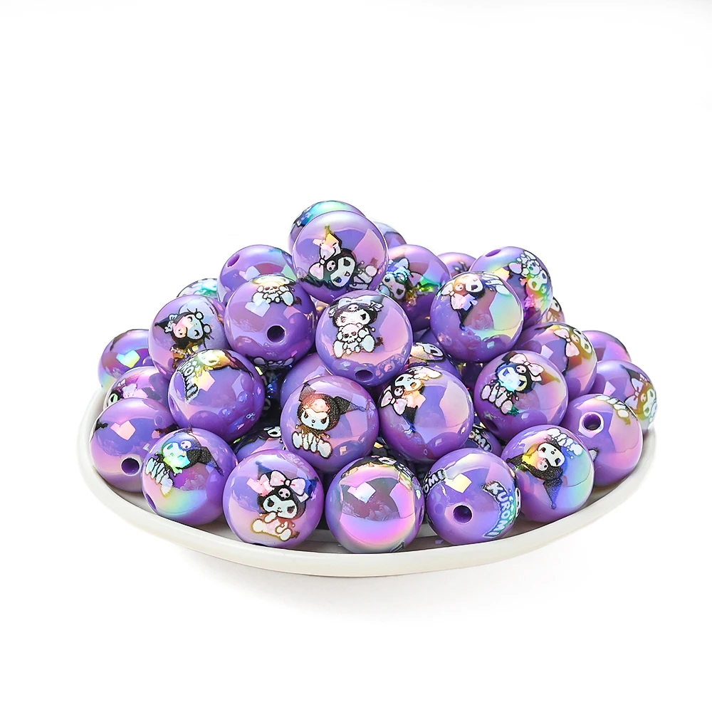 Набор из 10 акриловых бусин Sanrio Purple Kuromi, идеально подходящих для девочек, для создания украшений своими руками: бусины для ручек, брелоков, цепочек для сосок, изготовления ювелирных изделий.
Набор из 10 акриловых бусин Sanrio Purple Kuromi, идеально подходящих для девочек, для создания украшений своими руками: бусины для ручек, брелоков, цепочек для сосок, изготовления ювелирных изделий.