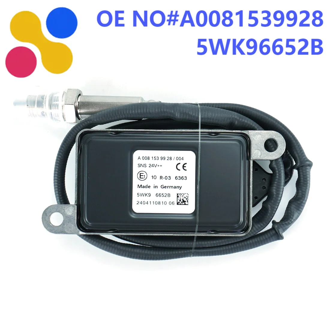5WK96652B A0081539928 Новый датчик оксида азота Nox датчик 24 В для Mercedes-Benz заводская поставка автомобильных аксессуаров
5WK96652B A0081539928 Новый датчик оксида азота Nox датчик 24 В для Mercedes-Benz заводская поставка автомобильных аксессуаров
