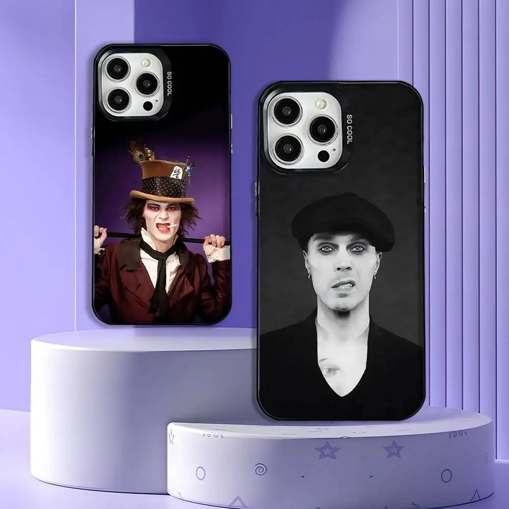 V-Ville Valo Finnish vocalist Phone Case For iPhone 16,15,14,13,12,11,Mini,Pro,E,MAX Gray Matte Silicone Black Cover
V-Ville Valo Finnish vocalist Phone Case For iPhone 16,15,14,13,12,11,Mini,Pro,E,MAX Gray Matte Silicone Black Cover