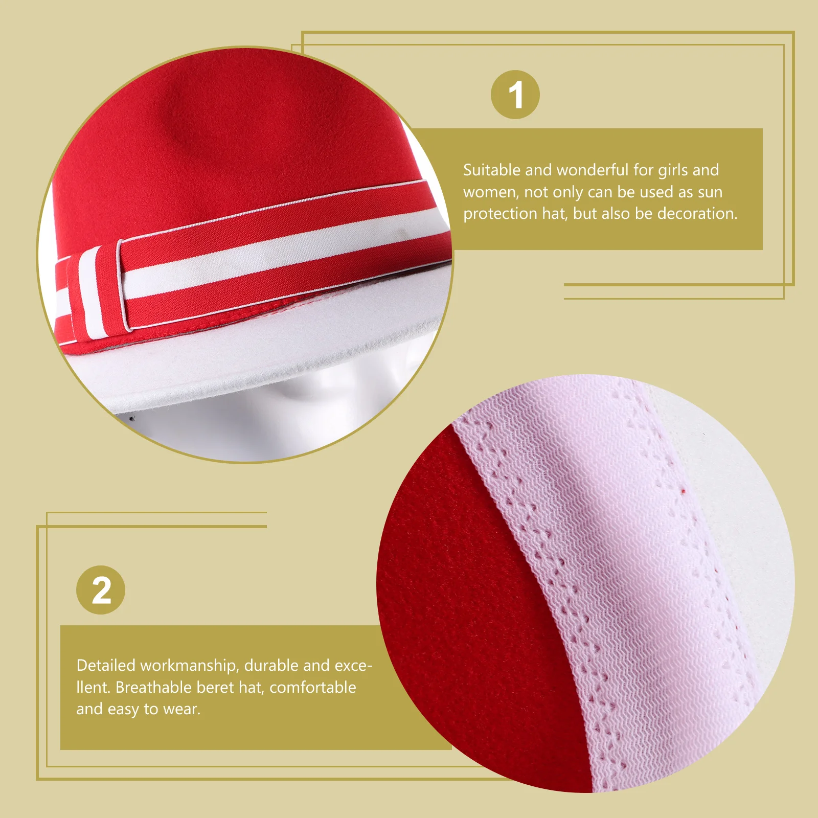 Classic Red White Jazz Hat Lightweight Breathable Fashion Party Costume Hat for Women Men Christmas Wide Brim Fedora
Classic Red White Jazz Hat Lightweight Breathable Fashion Party Costume Hat for Women Men Christmas Wide Brim Fedora