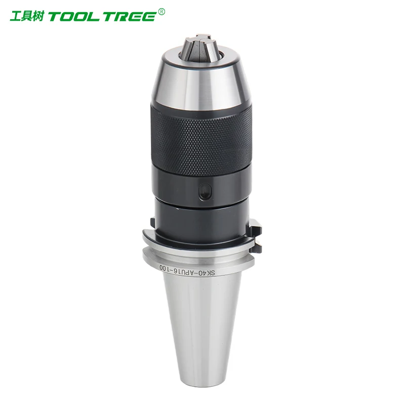 High Quality Tool Tree SK-APU Spindle CNC Milling Machine Drill Chuck for SK30/SK40/SK50 Spindles
High Quality Tool Tree SK-APU Spindle CNC Milling Machine Drill Chuck for SK30/SK40/SK50 Spindles