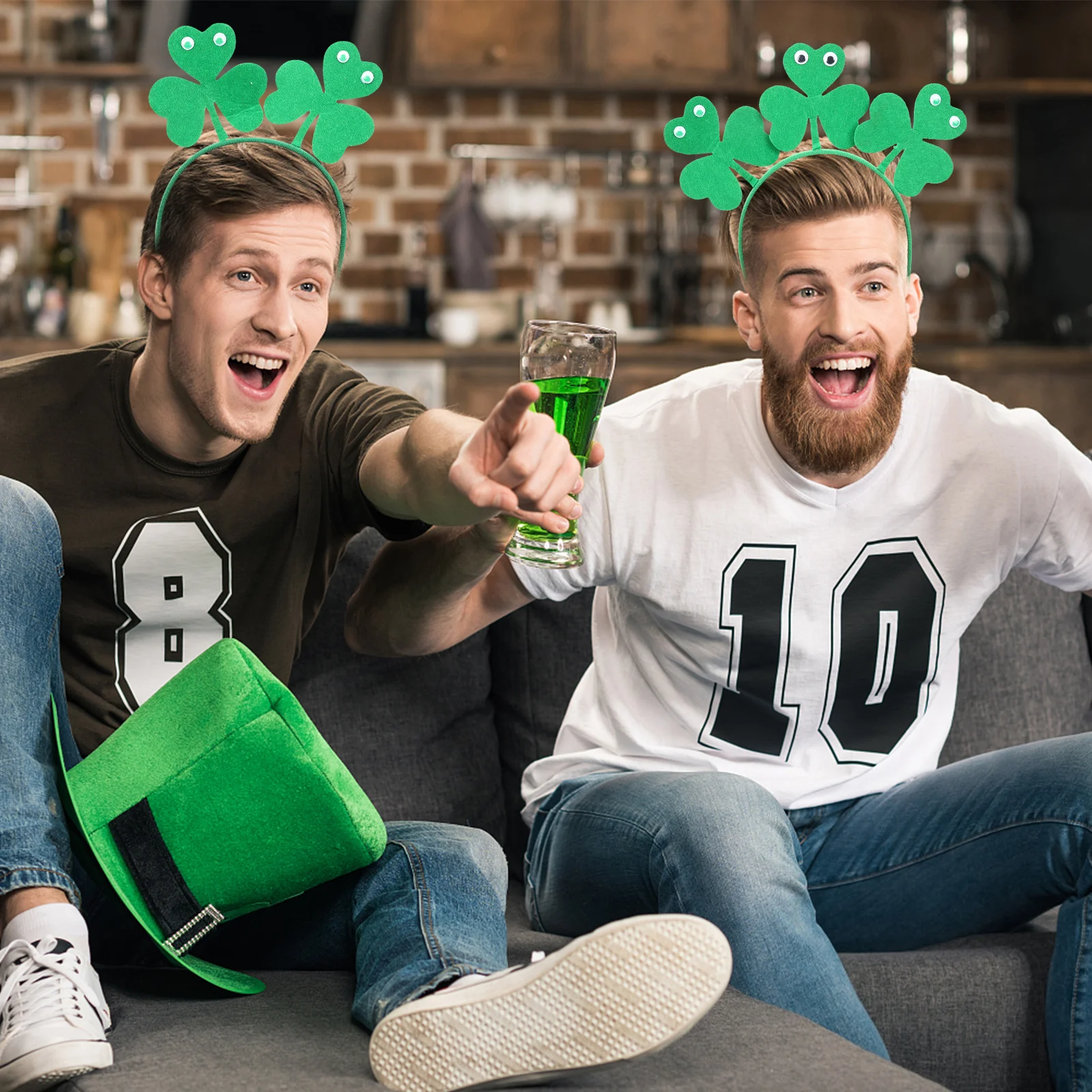 3 Pcs Clover Headband Irish Festival Shamrock Headwear Hairband Green Leaf Patricks Day Clasp St. Bands
3 Pcs Clover Headband Irish Festival Shamrock Headwear Hairband Green Leaf Patricks Day Clasp St. Bands