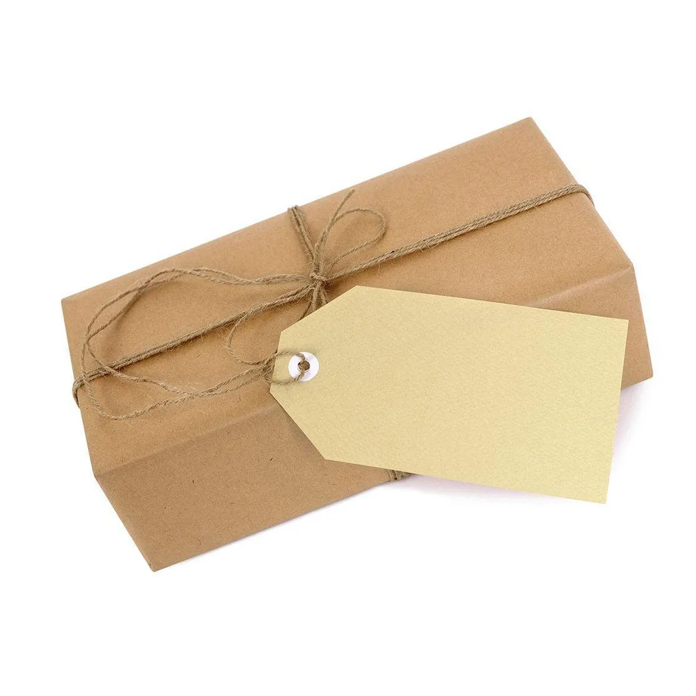 100Pcs Blank Cards Kraft Paper Tags DIY Wedding Gift Decor Labels Scrapbook Luggage Table Message Note
100Pcs Blank Cards Kraft Paper Tags DIY Wedding Gift Decor Labels Scrapbook Luggage Table Message Note