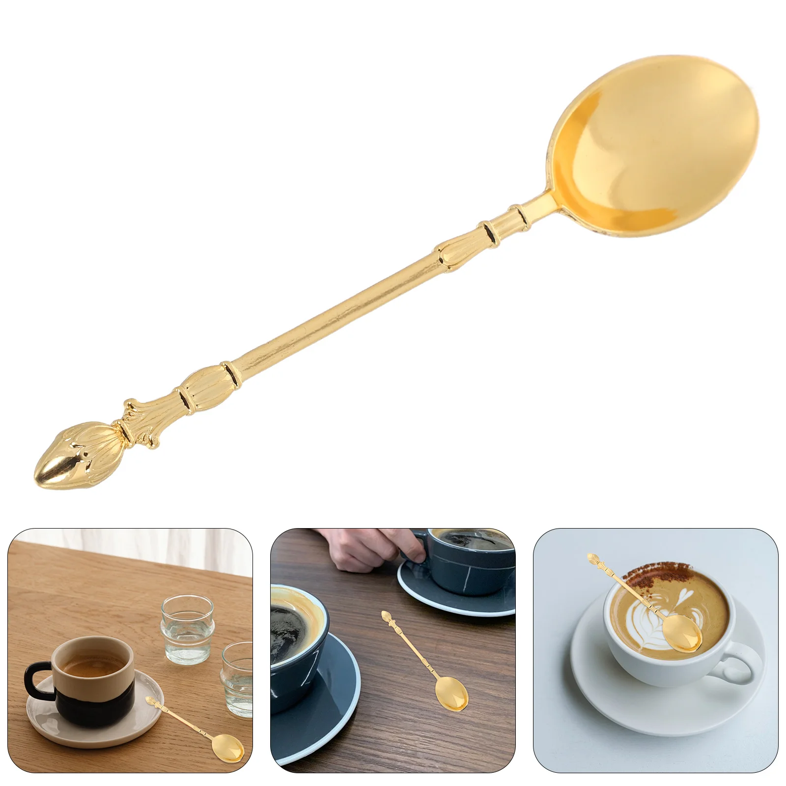 Elegant Gold Tone Alloy Mini Dessert Spoon for Appetizers Tasting Cereal Fruit Sundae Perfect Tiny Stirring Spoon Home Bar Cafe
Elegant Gold Tone Alloy Mini Dessert Spoon for Appetizers Tasting Cereal Fruit Sundae Perfect Tiny Stirring Spoon Home Bar Cafe