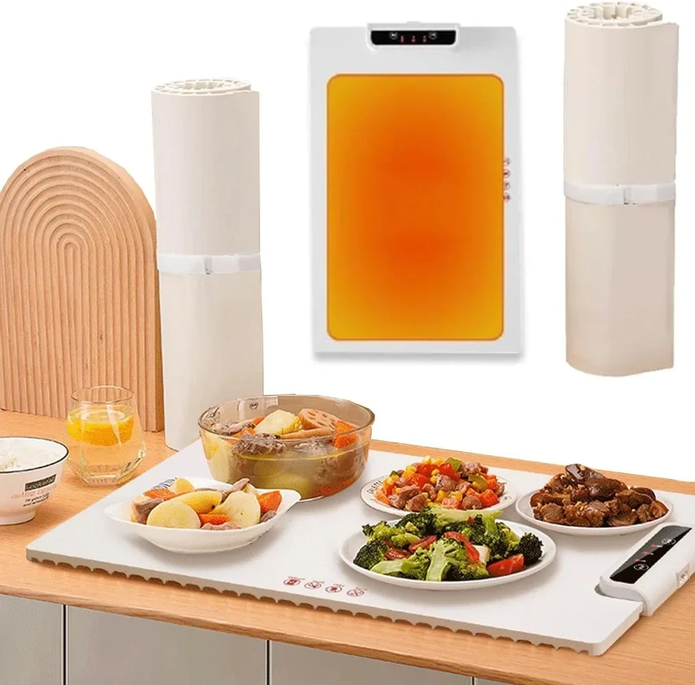New Upgraded Version Electric Food Heating Tray with Adjustable Temperature Control/heating Tray Placemat
New Upgraded Version Electric Food Heating Tray with Adjustable Temperature Control/heating Tray Placemat