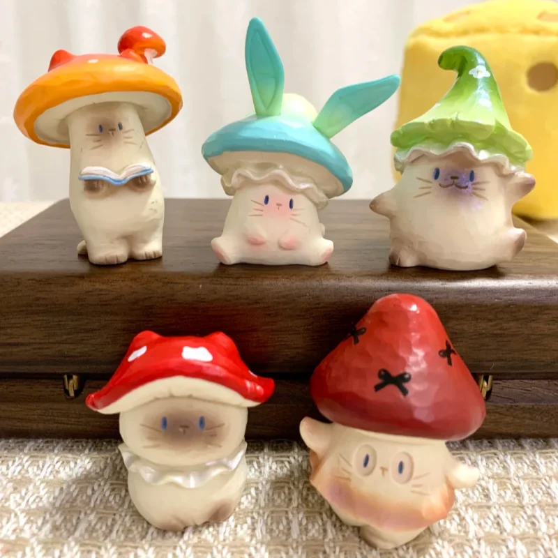 New Cat Pie Dreamy Mushroom Series Blind Box Desktop Decoration Cute Desktop Ornament Collection Mini Handmade Holiday Gift Toys
New Cat Pie Dreamy Mushroom Series Blind Box Desktop Decoration Cute Desktop Ornament Collection Mini Handmade Holiday Gift Toys