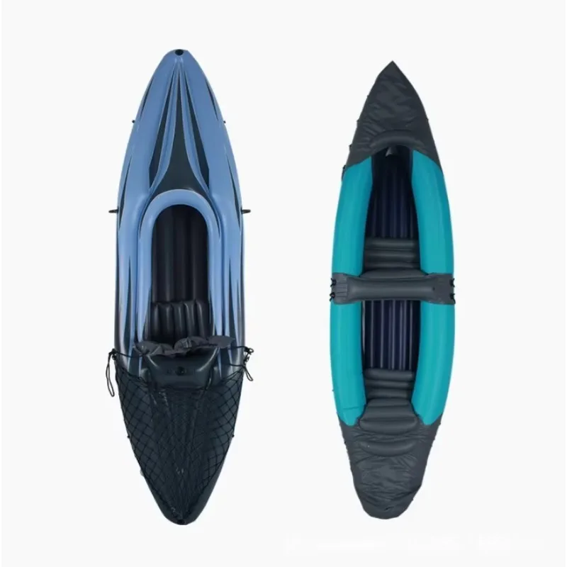 Single Double High Quality PVC Rubber Boat Outdoor Rafting Competition Inflatable Kayak
Single Double High Quality PVC Rubber Boat Outdoor Rafting Competition Inflatable Kayak