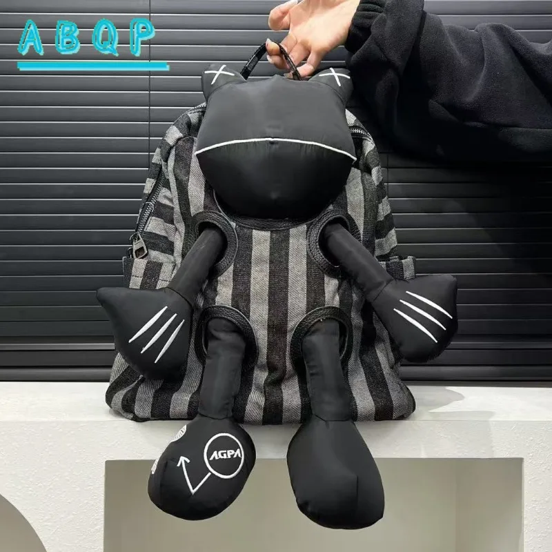 New Women's Backpack Luxury Brand Fashion 3D Doll Backpack Large Capacity Cartoon Doll Women's Travel Backpack High Quality
New Women's Backpack Luxury Brand Fashion 3D Doll Backpack Large Capacity Cartoon Doll Women's Travel Backpack High Quality