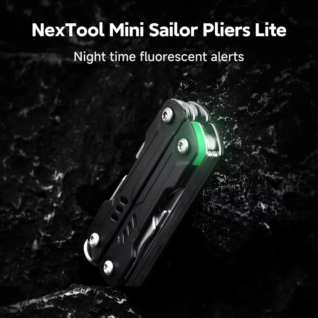NexTool Mini Sailor Pliers Lite 10 In 1 Folding EDC Multi Tool Scissors Screwdriver Outdoor Portable Equipment Hand Tools
NexTool Mini Sailor Pliers Lite 10 In 1 Folding EDC Multi Tool Scissors Screwdriver Outdoor Portable Equipment Hand Tools