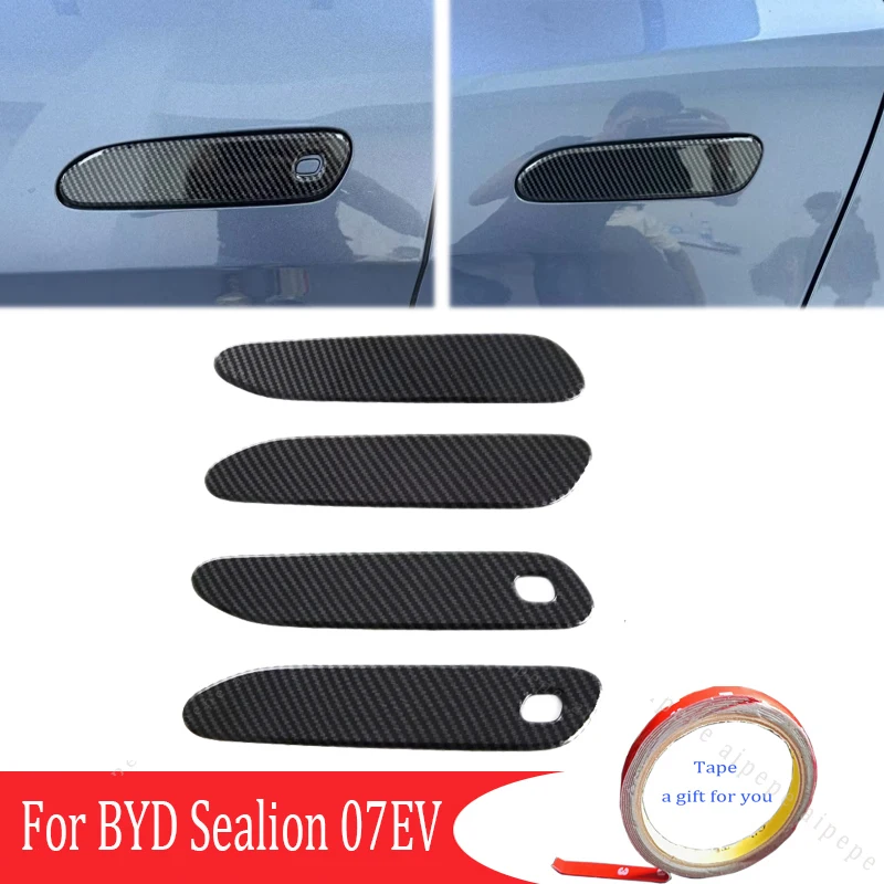 LHD RHD For BYD Sealion 7 Sea lion 07 EV 2024 2025 Car Exterior Side Door Handles Cover Trim ABS Accessories 4pcs
LHD RHD For BYD Sealion 7 Sea lion 07 EV 2024 2025 Car Exterior Side Door Handles Cover Trim ABS Accessories 4pcs