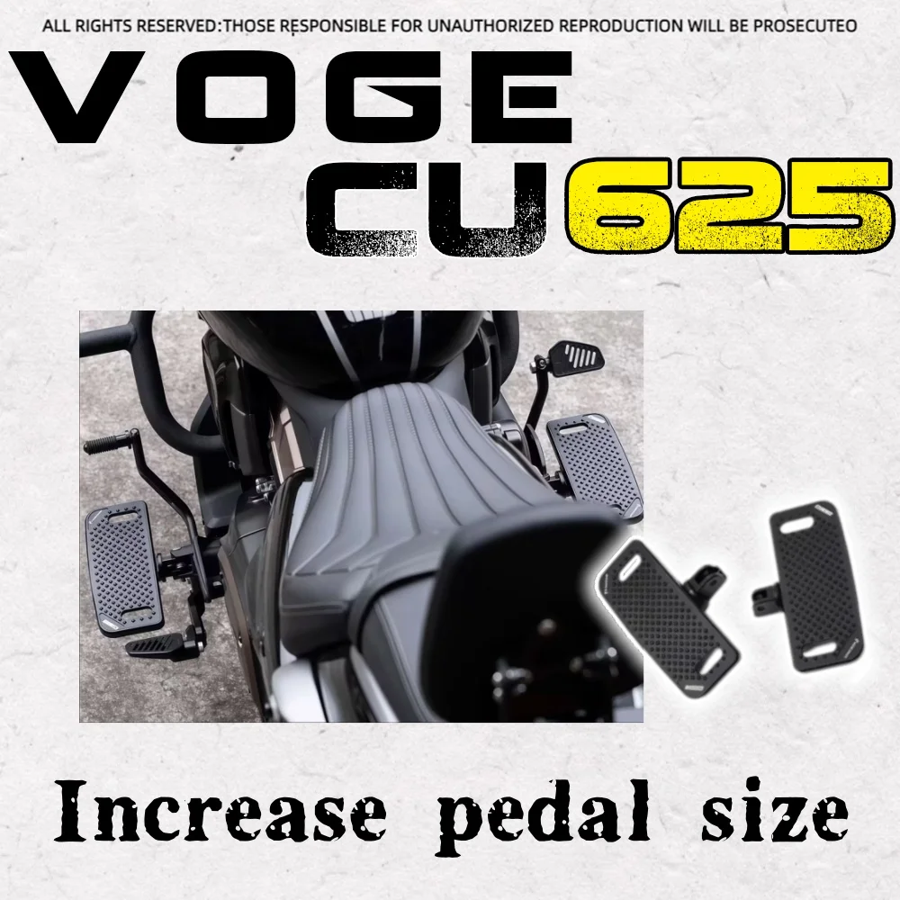 Enlarged Foot Board Footrest Pedal For VOGE CU625 Scooter
Enlarged Foot Board Footrest Pedal For VOGE CU625 Scooter
