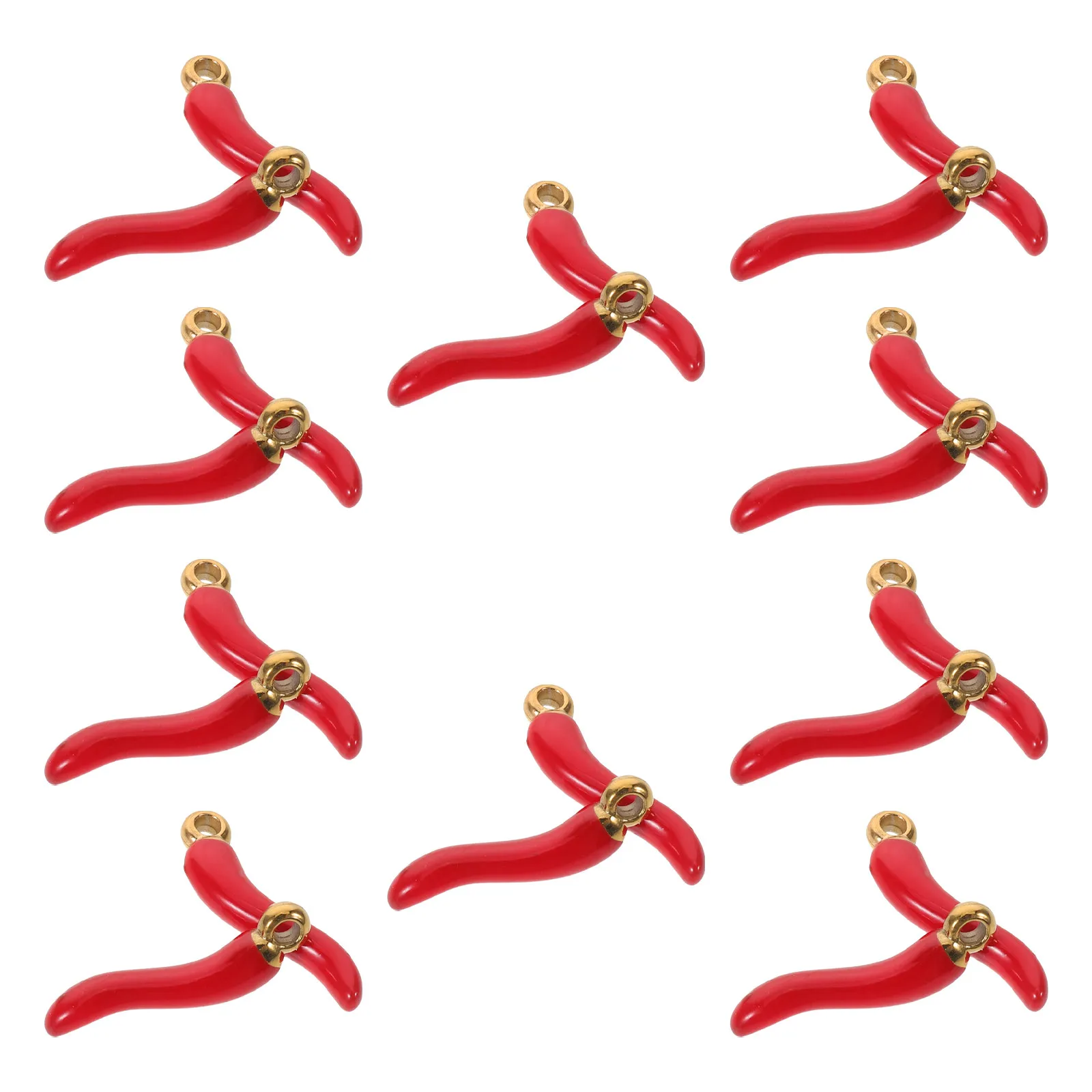 20Pcs Red Chili Pepper Charms Stainless Steel Realistic Mini Hot Pepper Pendants for Jewelry Making Necklace Bracelet Keychain
20Pcs Red Chili Pepper Charms Stainless Steel Realistic Mini Hot Pepper Pendants for Jewelry Making Necklace Bracelet Keychain