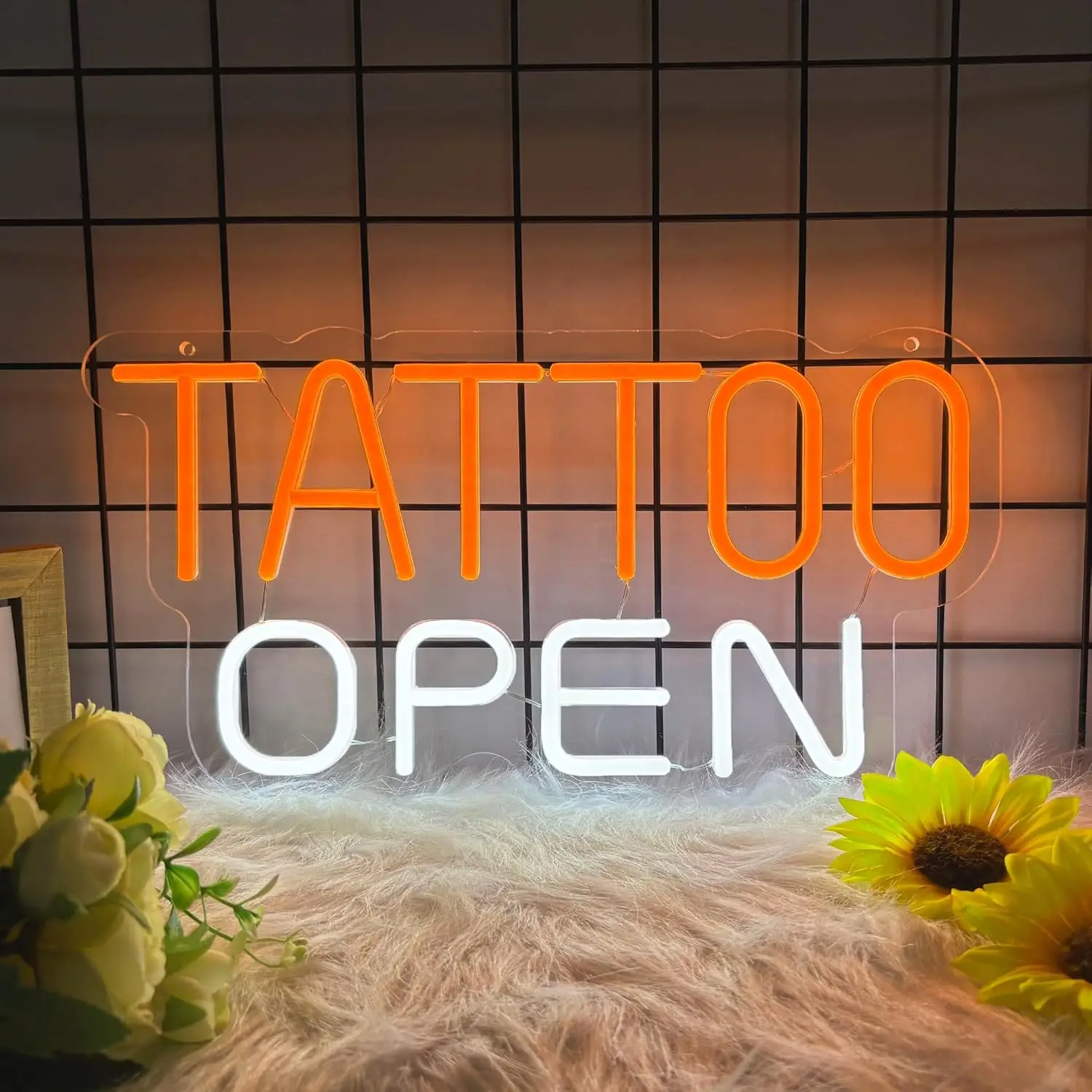 Tattoo Open Neon Sign USB Powered LED Neon Light Tattoo Shop Led Sign Business Art Wall Light Beauty Shop Salons Decoration Gift
Tattoo Open Neon Sign USB Powered LED Neon Light Tattoo Shop Led Sign Business Art Wall Light Beauty Shop Salons Decoration Gift