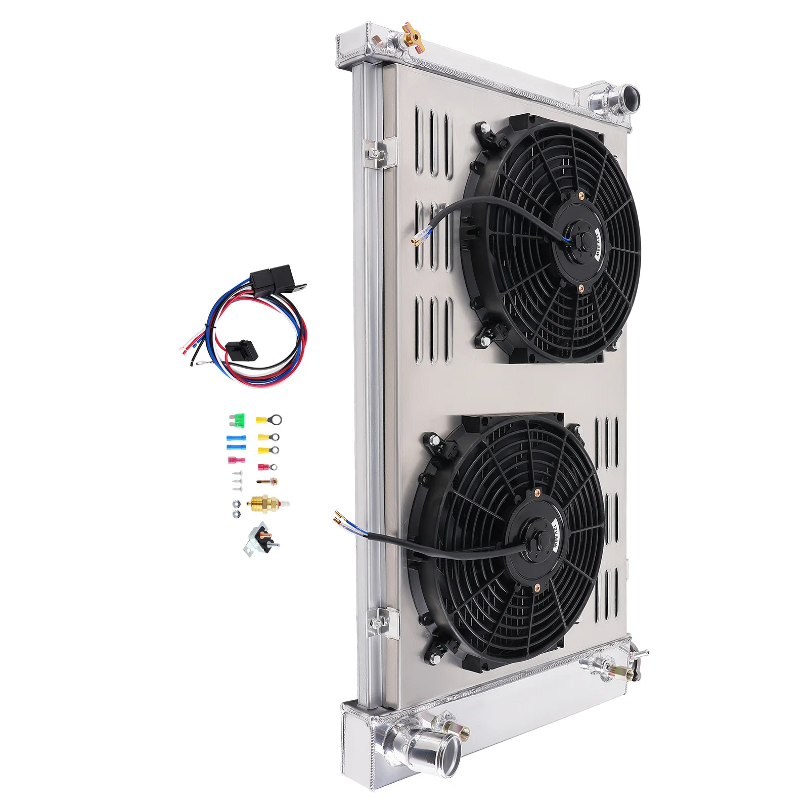 Cross Flow Radiator Shroud Fan for Chevy C/K Series Van 1967-1979 0369AA 3 Row
Cross Flow Radiator Shroud Fan for Chevy C/K Series Van 1967-1979 0369AA 3 Row