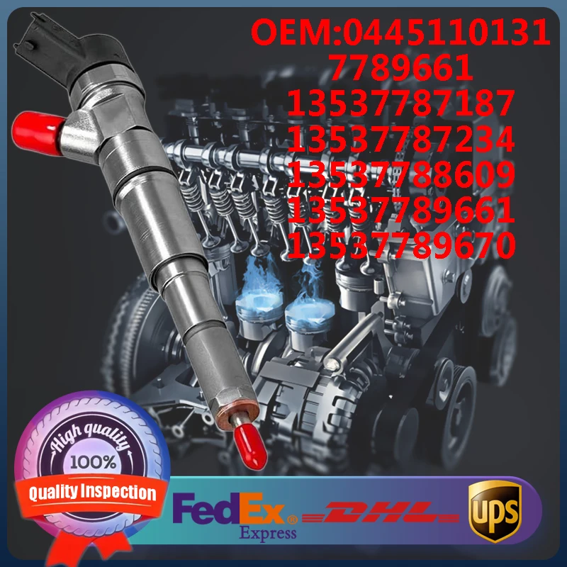 0445110131 7789661 13537787187 Diesel Common Rail Injectors Suitable for Mercedes-Benz
0445110131 7789661 13537787187 Diesel Common Rail Injectors Suitable for Mercedes-Benz