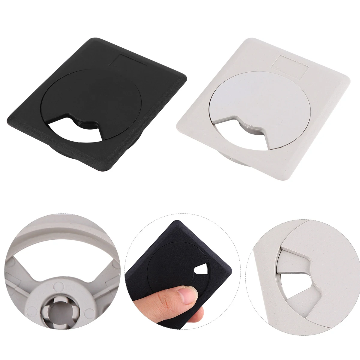 20pcs Desk Cord Grommets Plastic Computer Grommet Wire Cable Hole Cover Office Equipment Home School Use Durable Material
20pcs Desk Cord Grommets Plastic Computer Grommet Wire Cable Hole Cover Office Equipment Home School Use Durable Material