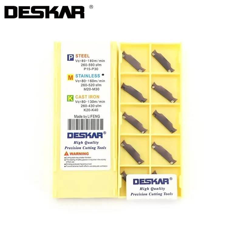 Deskar Mggn150 Mggn200 Mggn250 Mggn300 Mggn400 Mggn500 R L Lf6018 Carbide Slot Grooving Turning Tools Lathe Cutter Tool
Deskar Mggn150 Mggn200 Mggn250 Mggn300 Mggn400 Mggn500 R L Lf6018 Carbide Slot Grooving Turning Tools Lathe Cutter Tool