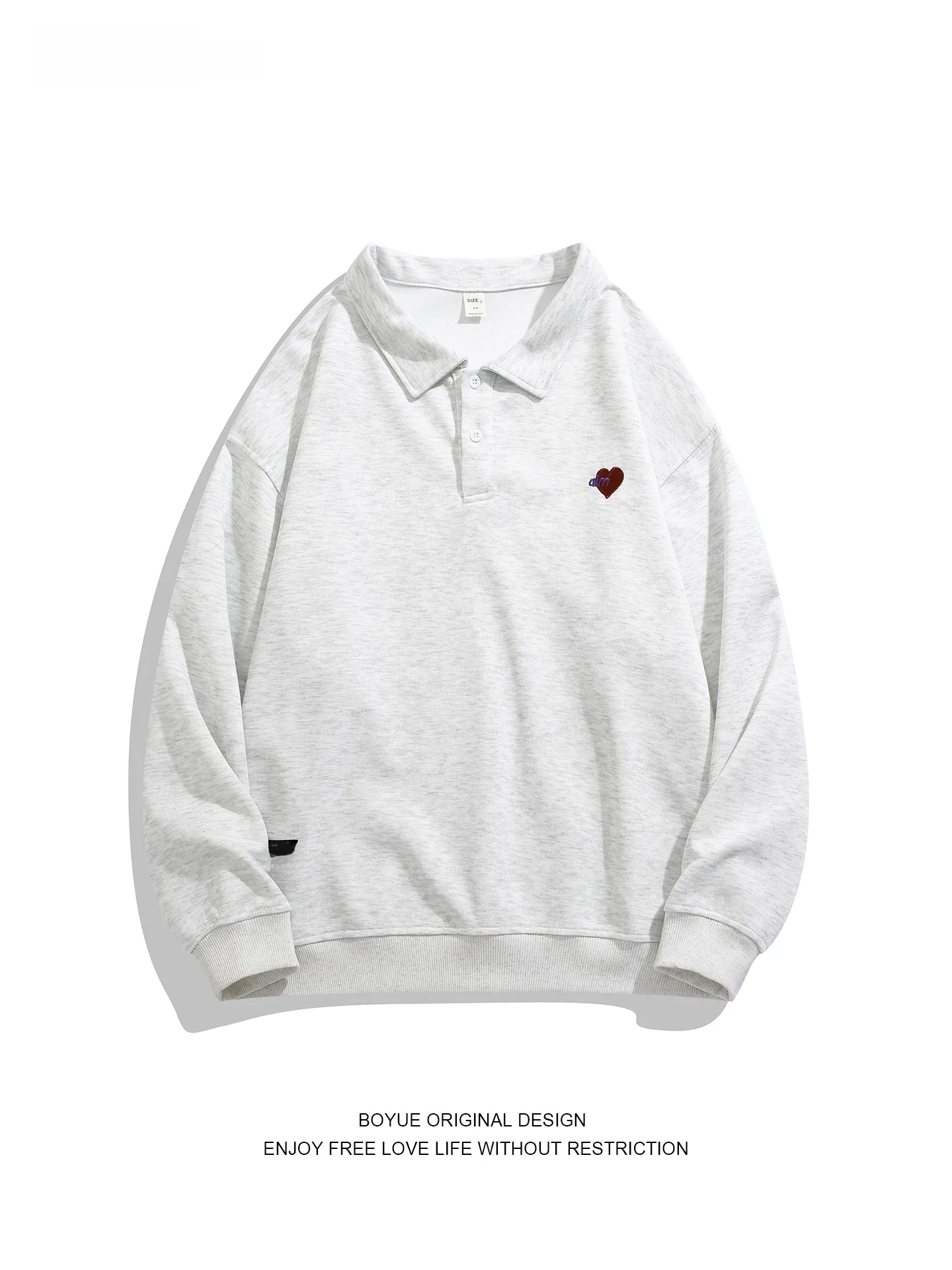 Boyue American Retro Sle Ne Sweatirt Men Women Loose Embroidery Casual Long Sve Couple Top Trendy
Boyue American Retro Sle Ne Sweatirt Men Women Loose Embroidery Casual Long Sve Couple Top Trendy