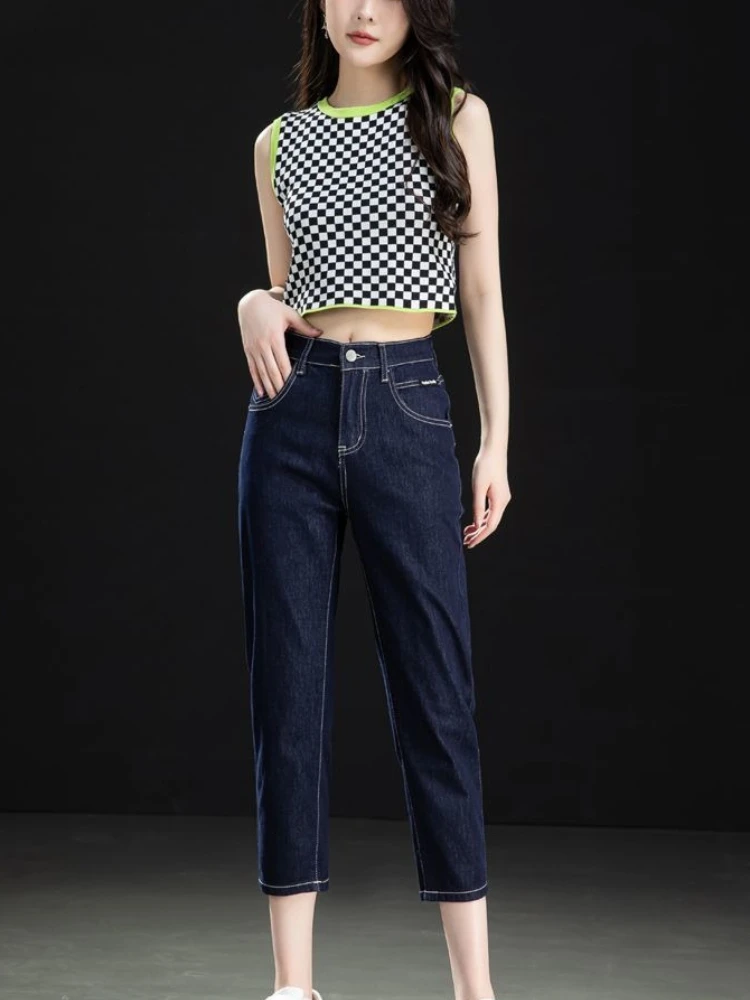 Female Indigo Harem Style Trousers Natural Waist Wide Leg Flexible Summer Weight Capri Pants 2026 Warm Weather Trendy Outfits
Female Indigo Harem Style Trousers Natural Waist Wide Leg Flexible Summer Weight Capri Pants 2026 Warm Weather Trendy Outfits