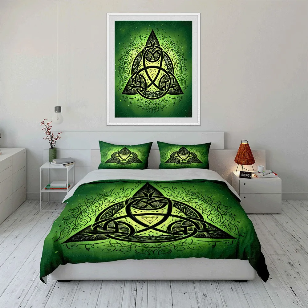 Celtic-Inspired Trio for Decoration Exquisite three-piece bedding set gift for kids and adults
Celtic-Inspired Trio for Decoration Exquisite three-piece bedding set gift for kids and adults