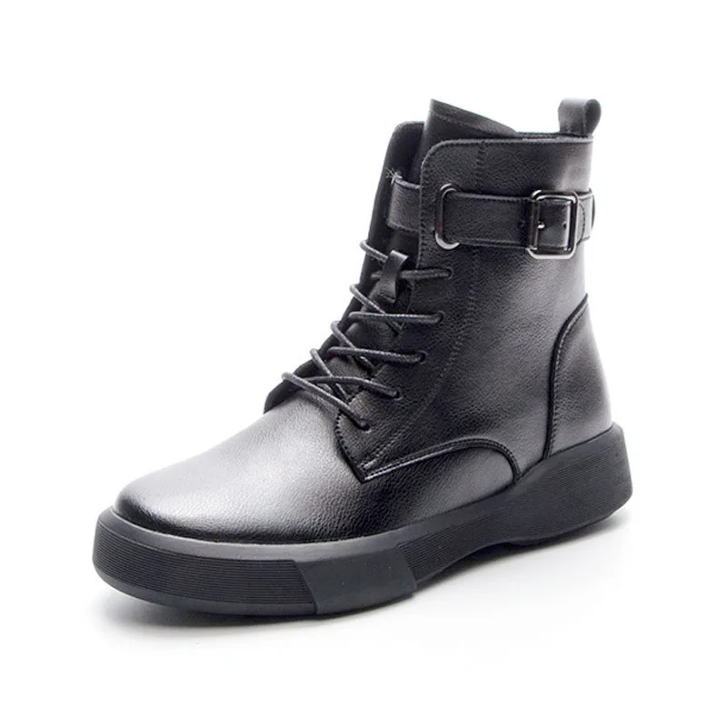 Women's Chelsea Boots Genuine Leather New Autumn Winter Fashion Belt Women Ankle Boots Marton Boots Ladies Size 35-43 WSH4960
Women's Chelsea Boots Genuine Leather New Autumn Winter Fashion Belt Women Ankle Boots Marton Boots Ladies Size 35-43 WSH4960