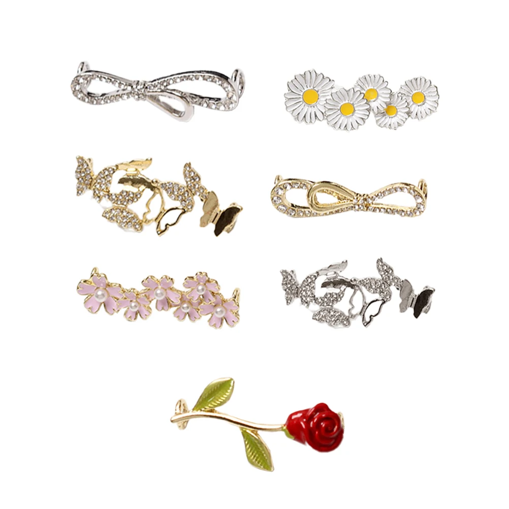 7Pcs Small Rhinestone Gemstone Shoe Charms Shoe Clips Alloy Buckles DIY Gems Elegant Accessories for Shoes Boots S
7Pcs Small Rhinestone Gemstone Shoe Charms Shoe Clips Alloy Buckles DIY Gems Elegant Accessories for Shoes Boots S