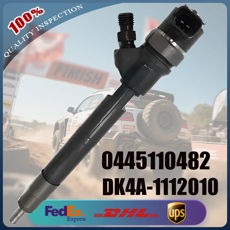 0445110482 DK4A1112010 Common Rail Fuel Injector For Jinbei Grace Nissan Xterra Xinchen 2.5 D Diesel Engine
0445110482 DK4A1112010 Common Rail Fuel Injector For Jinbei Grace Nissan Xterra Xinchen 2.5 D Diesel Engine