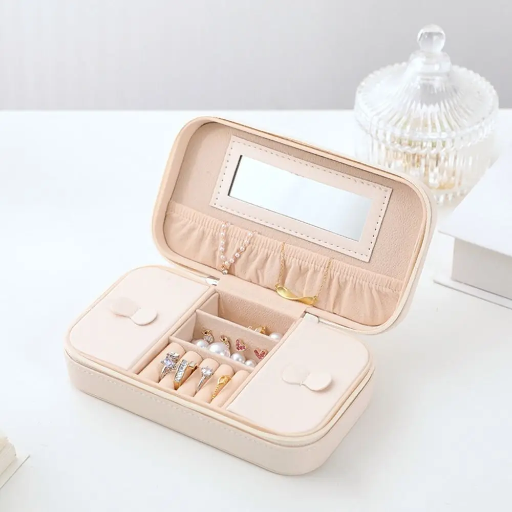 PU Jewelry Box Double Layer Solid Color Travel Jewelry Case Large Capacity Waterproof Jewelry Display Box Necklace Ring Earrings
PU Jewelry Box Double Layer Solid Color Travel Jewelry Case Large Capacity Waterproof Jewelry Display Box Necklace Ring Earrings