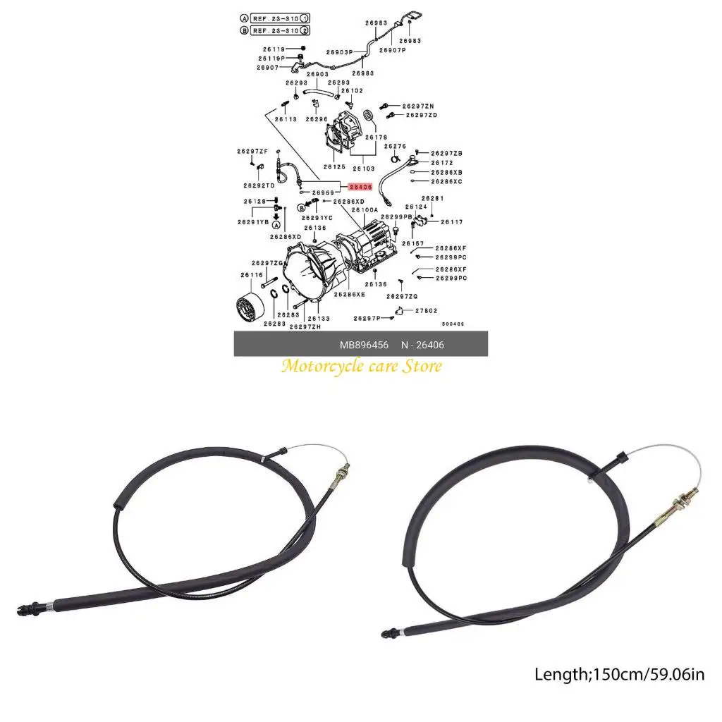 U75F Эффективный масляный кабель дроссельной заслонки для V13V V23W V33V V33W V43W Номер детали MB896456
U75F Эффективный масляный кабель дроссельной заслонки для V13V V23W V33V V33W V43W Номер детали MB896456