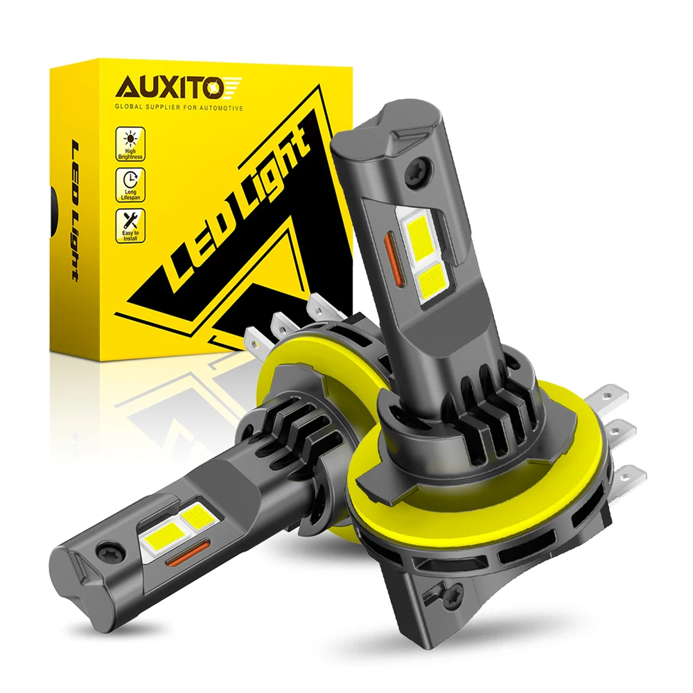 AUXITO 2x Turbo H15 Canbus LED Headlight Bulbs 6500K 30000LM H15 Car LED High Beam DRL Driving Lamp With Cooling Fan Error Free
AUXITO 2x Turbo H15 Canbus LED Headlight Bulbs 6500K 30000LM H15 Car LED High Beam DRL Driving Lamp With Cooling Fan Error Free