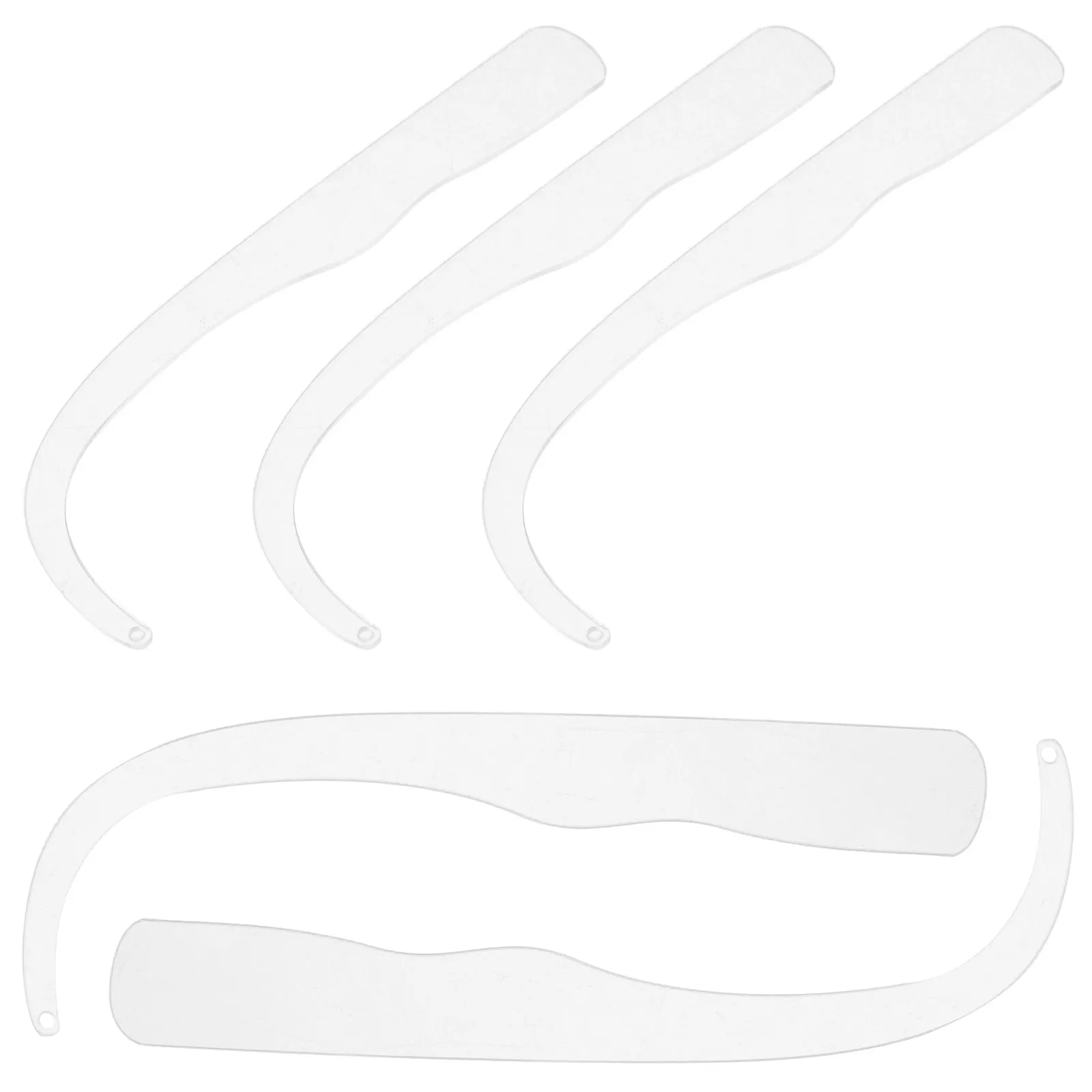 5Pcs Transparent Acrylic Earring Display Strip Curved Style for Retail Jewelry Store Boutique Clear Earrings Showcasing Stands
5Pcs Transparent Acrylic Earring Display Strip Curved Style for Retail Jewelry Store Boutique Clear Earrings Showcasing Stands