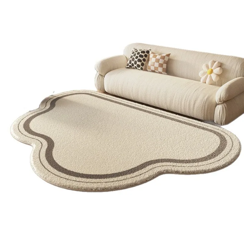 Cloud special-shaped living room carpet irregular plush floor mat autumn non-slip foot cushion no care thickened coffee table
Cloud special-shaped living room carpet irregular plush floor mat autumn non-slip foot cushion no care thickened coffee table