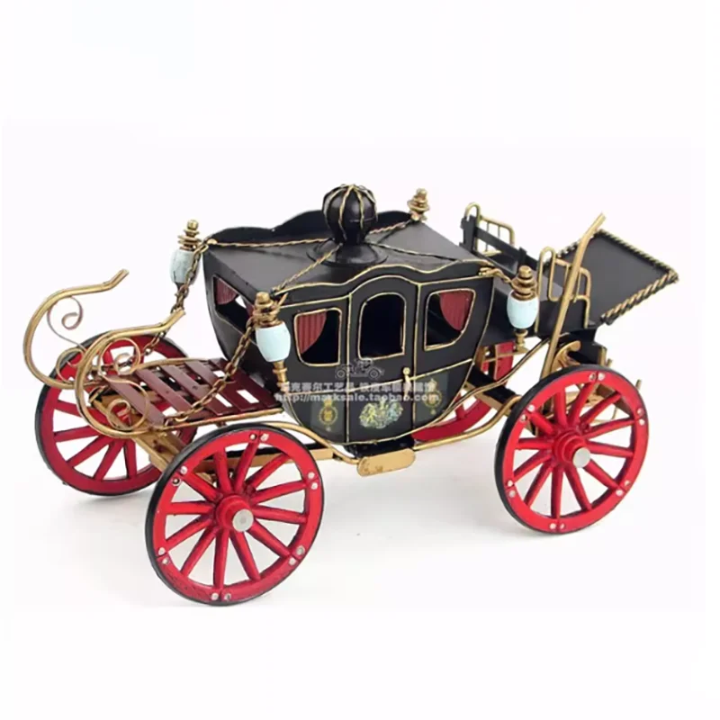Ironwork(About 32*15*18 CM)1898 Handmade Tinplate Carriage Model Adult Toys Classics Collection Ornament Souvenir Gift
Ironwork(About 32*15*18 CM)1898 Handmade Tinplate Carriage Model Adult Toys Classics Collection Ornament Souvenir Gift
