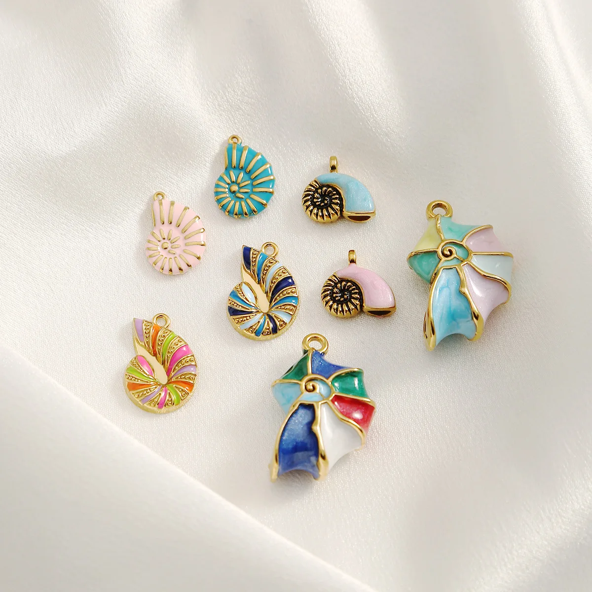 5 шт., красочные раковины, ювелирные изделия «сделай сам», подвески, аксессуары, двусторонняя эмаль, ожерелье из нержавеющей стали, кулон, браслет, ювелирные изделия
5 шт., красочные раковины, ювелирные изделия «сделай сам», подвески, аксессуары, двусторонняя эмаль, ожерелье из нержавеющей стали, кулон, браслет, ювелирные изделия