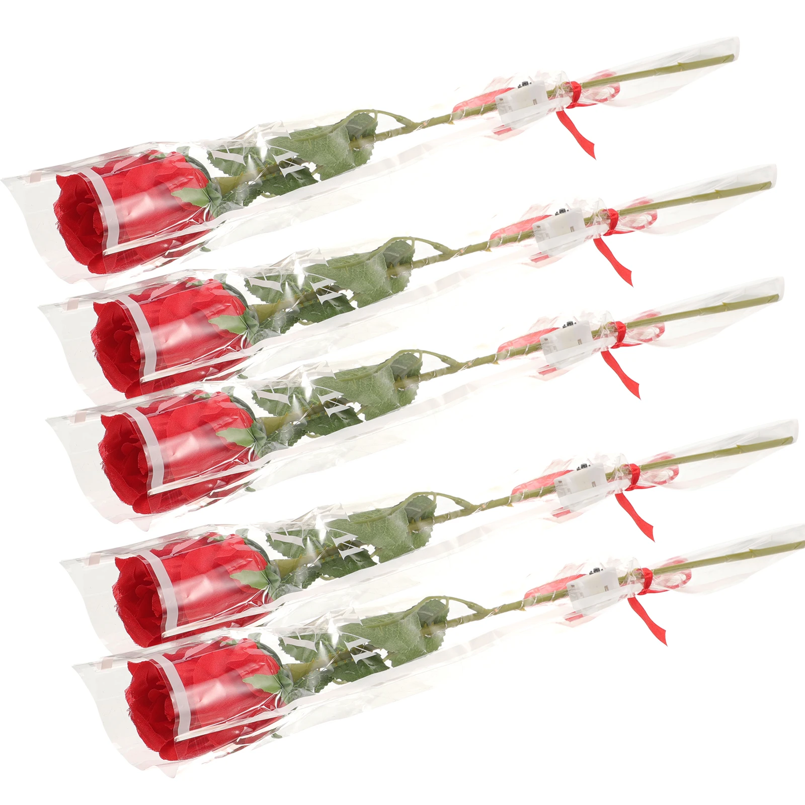 5 Pcs Glowing Rose Artificial Bouquet Flower Decorations Wedding Flowers Petal Plastic Simulated Valentines Stems Fake Mother
5 Pcs Glowing Rose Artificial Bouquet Flower Decorations Wedding Flowers Petal Plastic Simulated Valentines Stems Fake Mother