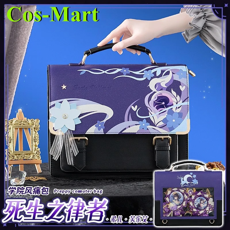Cos-Mart Game Honkai Impact 3 Seele Vollerei Bag Cosplay Costume Message Bag Commuter Shoulder Pain Bag Role Play Clothing
Cos-Mart Game Honkai Impact 3 Seele Vollerei Bag Cosplay Costume Message Bag Commuter Shoulder Pain Bag Role Play Clothing