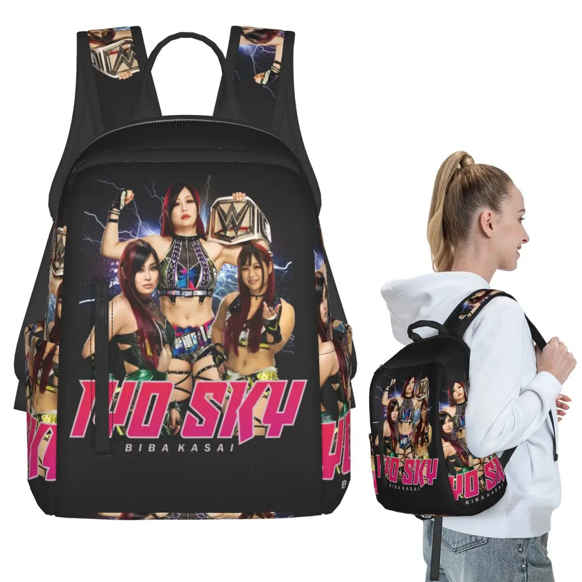 Iyo Sky Backpack Student BookBag Children School Bag Laptop Shoulder Bags Boys Girls
Iyo Sky Backpack Student BookBag Children School Bag Laptop Shoulder Bags Boys Girls