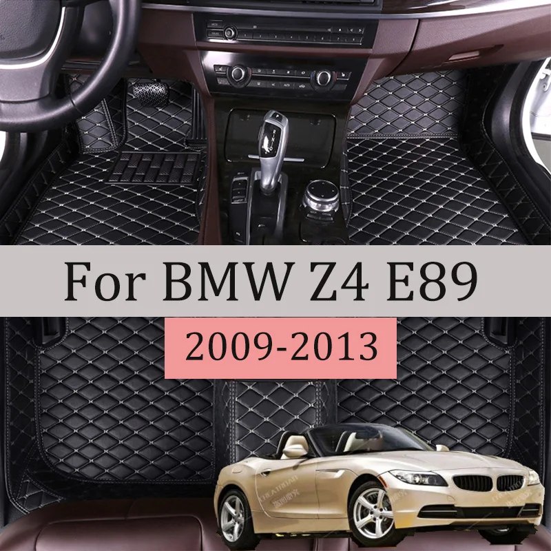 Custom Made Leather Car Floor Mats For BMW Z4 E89 2009 2010 2011 2012 2013 Auto Foot Pads Automobile Carpet Cover Interior
Custom Made Leather Car Floor Mats For BMW Z4 E89 2009 2010 2011 2012 2013 Auto Foot Pads Automobile Carpet Cover Interior