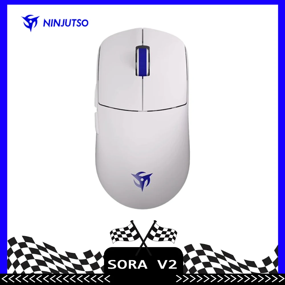NINJUTSO Sora V2 Беспроводная мышь с тремя режимами эргономики Paw3395 8k Return Легкая пользовательская киберспортивная мышь ПК геймер подарки
NINJUTSO Sora V2 Беспроводная мышь с тремя режимами эргономики Paw3395 8k Return Легкая пользовательская киберспортивная мышь ПК геймер подарки