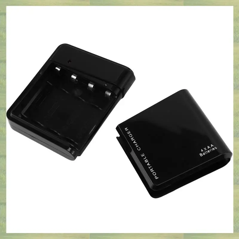 N15R-6Pcs Black 4X AA Battery Portable Emergency Power Charger USB For Cell Phone
N15R-6Pcs Black 4X AA Battery Portable Emergency Power Charger USB For Cell Phone