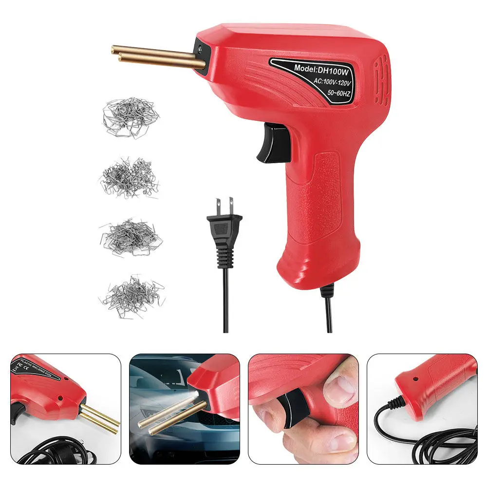 Набор для горячей сварки: степлер-сварщик с эргономичной ручкой для пластиковых деталей автомобилей и мотоциклов, бамперов
Набор для горячей сварки: степлер-сварщик с эргономичной ручкой для пластиковых деталей автомобилей и мотоциклов, бамперов