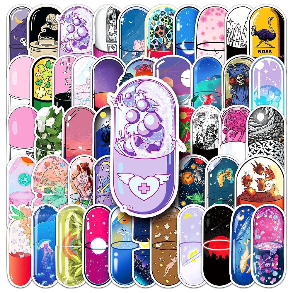 10/30/50pcs Cute Cartoon Capsule World Stickers Animal Plant Aesthetic Decals Laptop Fridge Car Cool Stationery Sticker Kids Toy
10/30/50pcs Cute Cartoon Capsule World Stickers Animal Plant Aesthetic Decals Laptop Fridge Car Cool Stationery Sticker Kids Toy