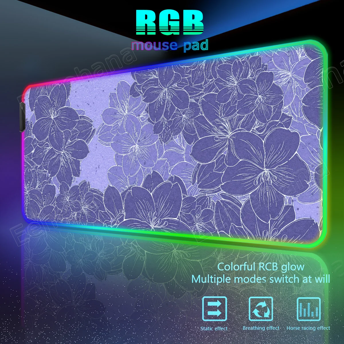 RGB Pink Sakura PC Gamer Locking Edge Mouse Pad Cherry Blossom Office Desk Mat Keyboard Home Accessories Laptop Luminescence Pad
RGB Pink Sakura PC Gamer Locking Edge Mouse Pad Cherry Blossom Office Desk Mat Keyboard Home Accessories Laptop Luminescence Pad